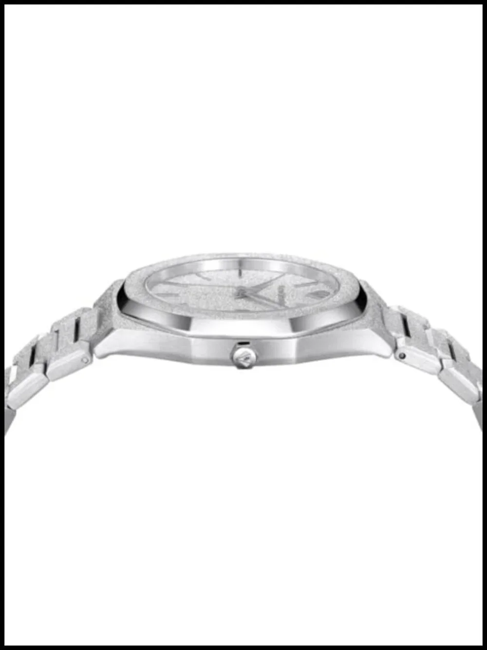 Men's Luxury Stainless Steel Watch Japanese Quartz 41mm Sapphire Crystal 5ATM